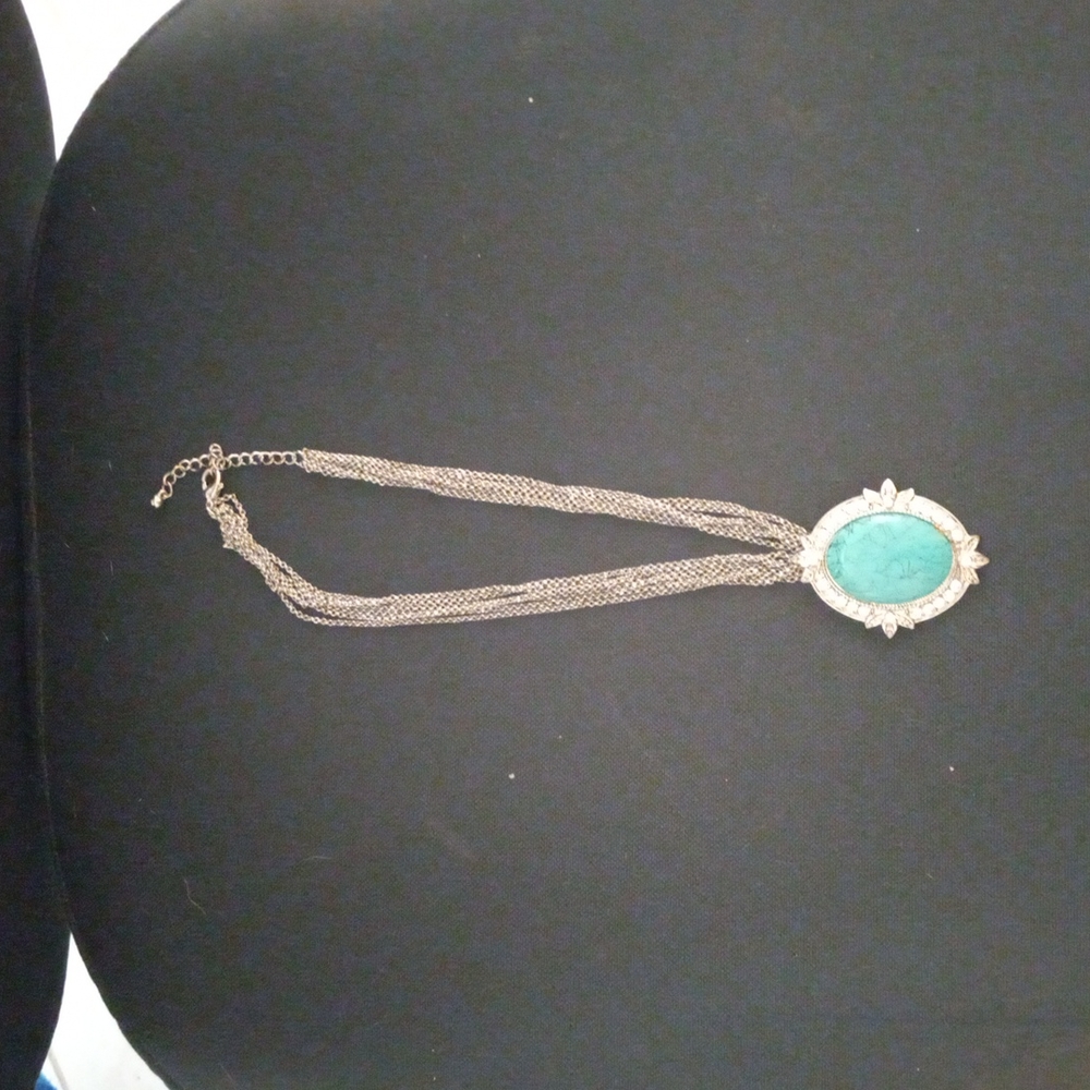 Vintage torquoise 12" necklace